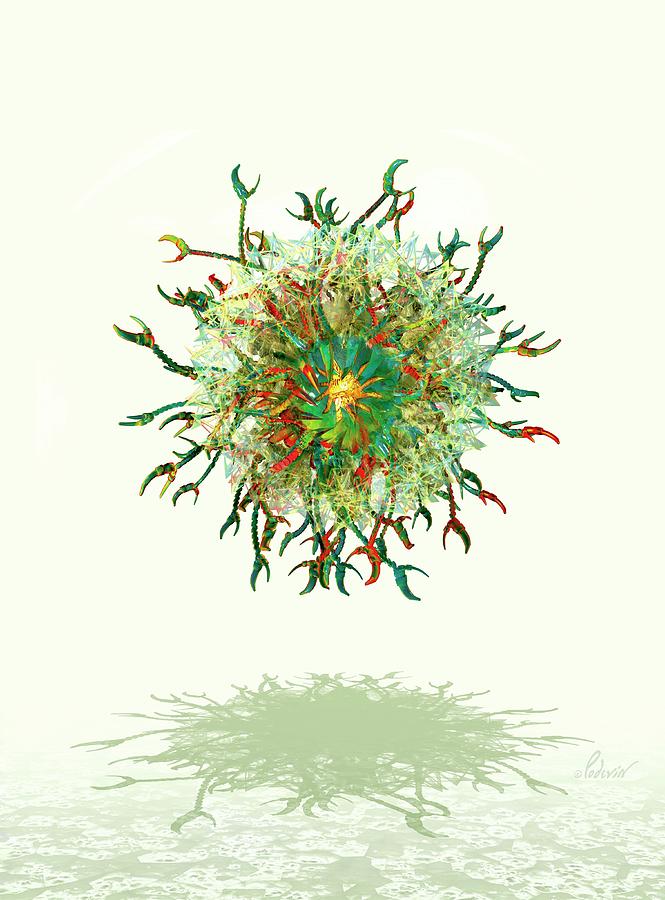 Virus Photograph by Jean-francois Podevin/science Photo Library