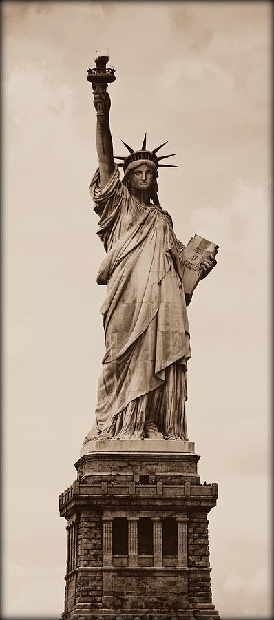 Architecture Photograph - Visions of Liberty No 4 by Stephen Stookey