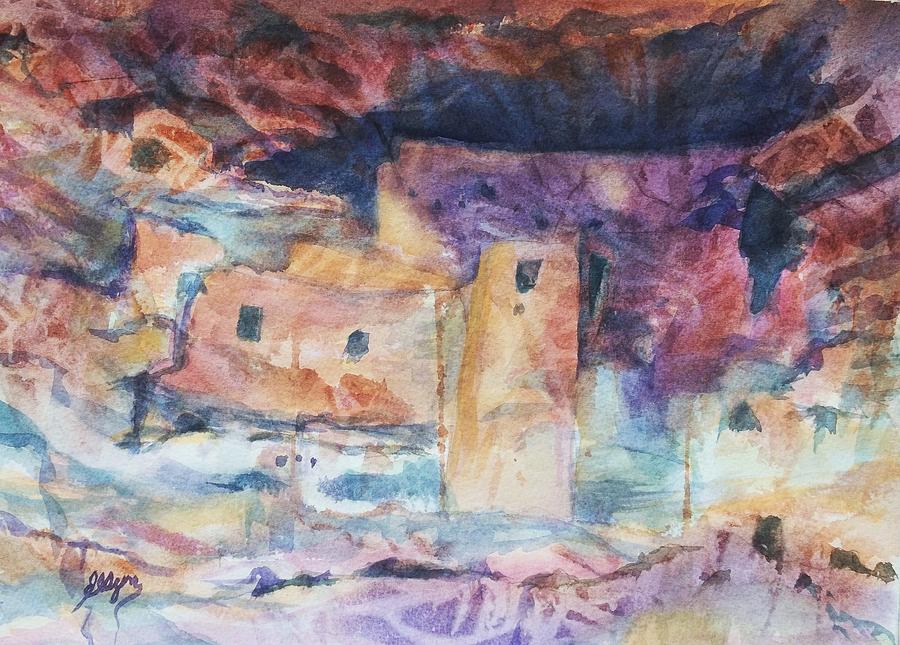 Visions of Mesa Verde Painting by Ellen Levinson