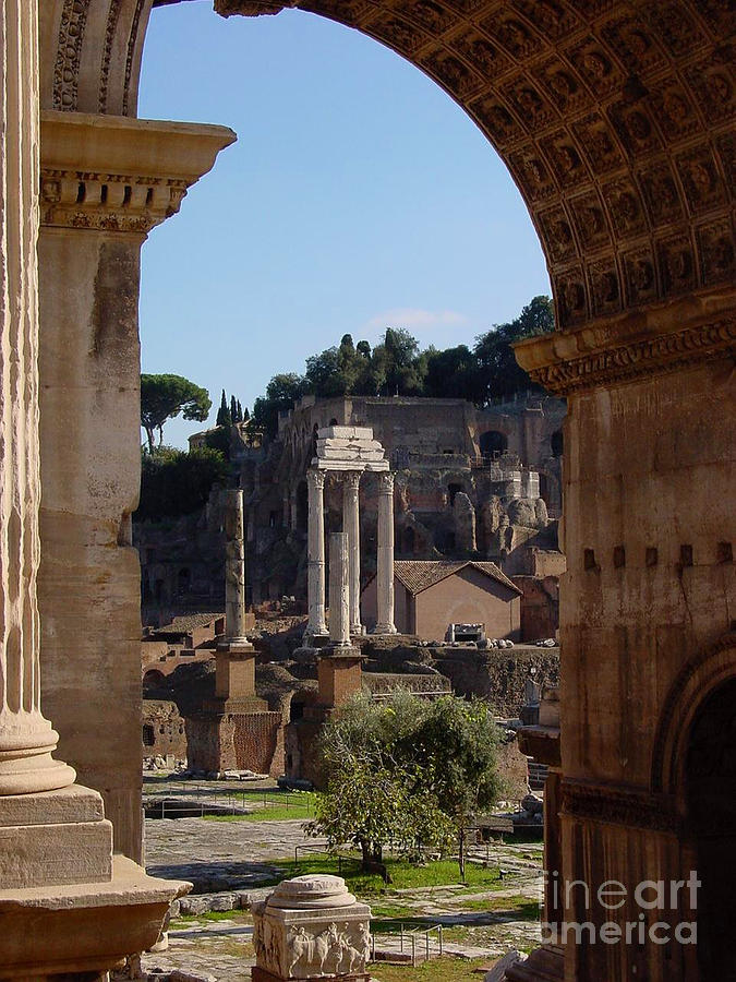 Visions of Rome Photograph by Nancy Bradley