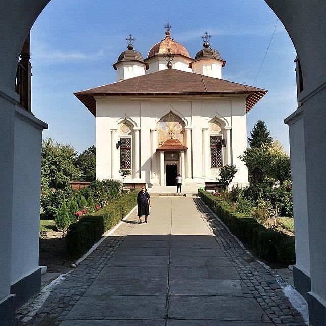 Architecture Photograph - Visit At The Cernica Monastery by Adriano La Naia