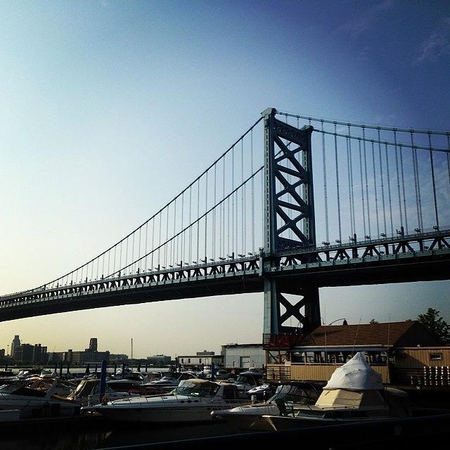 Philadelphia Photograph - Ben Franklin Bridge by Arlene Young