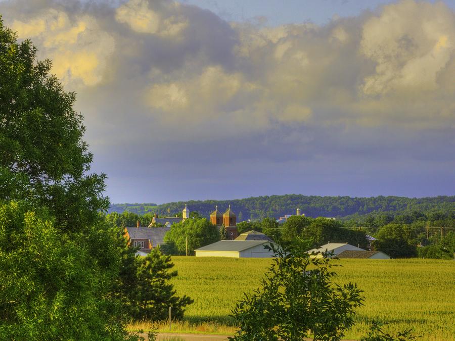 Vista at Tildon Wisconsin Photograph by Larry Capra