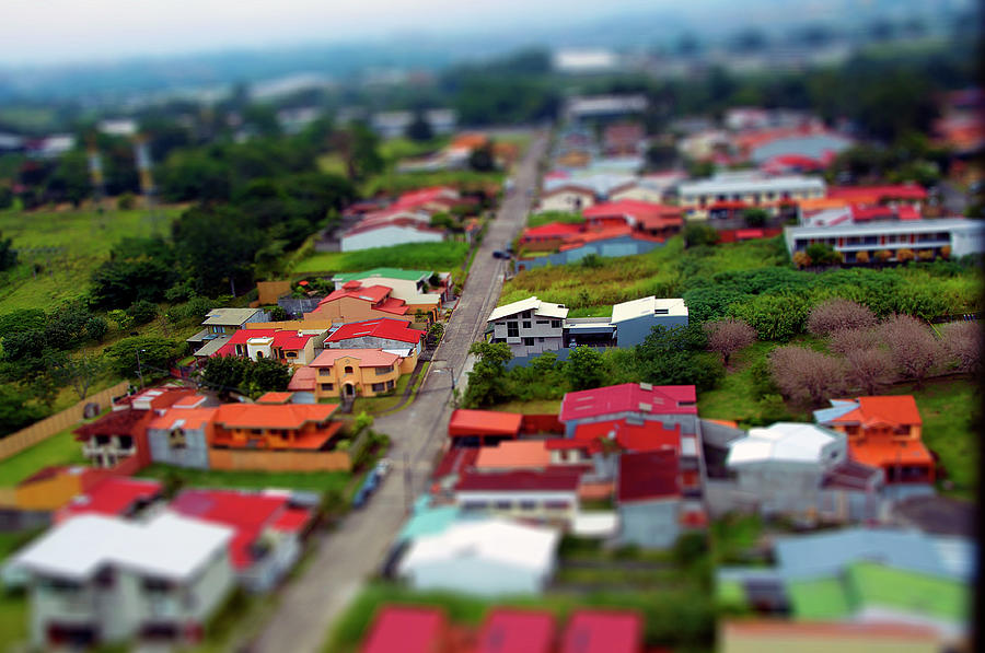 Vista Sobre San José. Costa Rica Photograph by Meniju