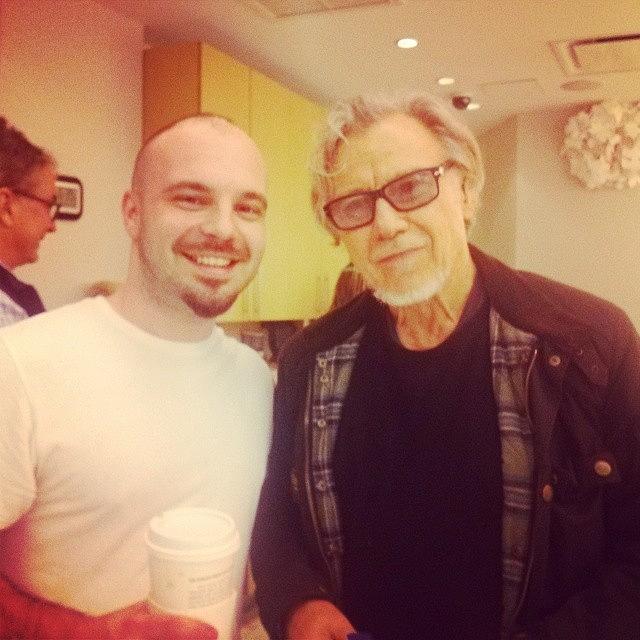 Actor Photograph - Vitaly And Harvey Keitel #actors by Lissette Padilla