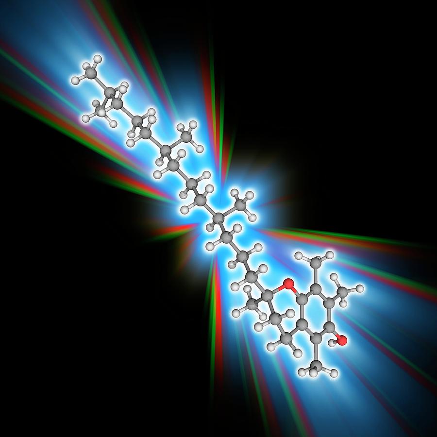 Vitamin E Organic Compound Molecule Photograph By Laguna Designscience