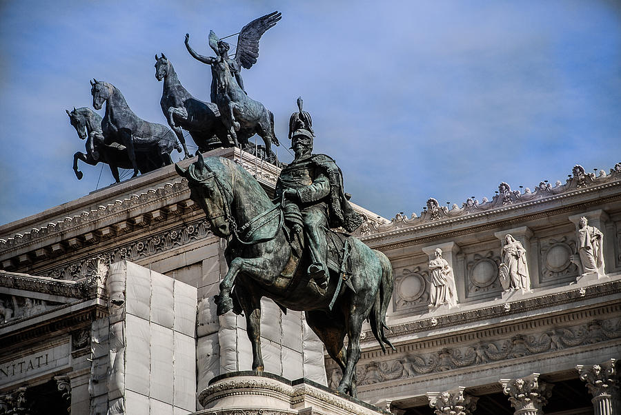 Vittorio Emanuele II Monument In Rome Photograph by Dany Lison