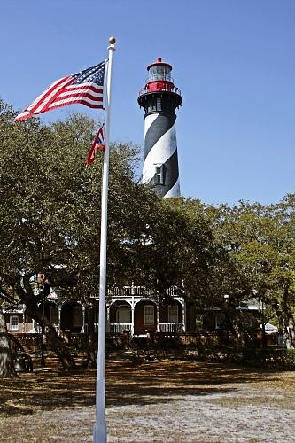 Viva Florida - The St Augustine Lighthouse Photograph by Alexandra Till