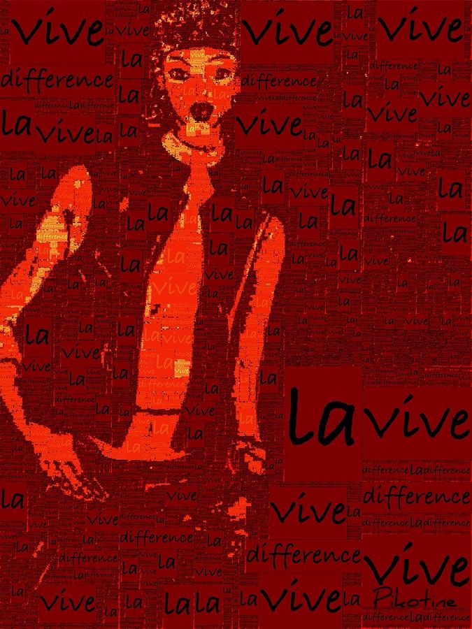 Vive la difference Digital Art by Pikotine Art Fine Art America