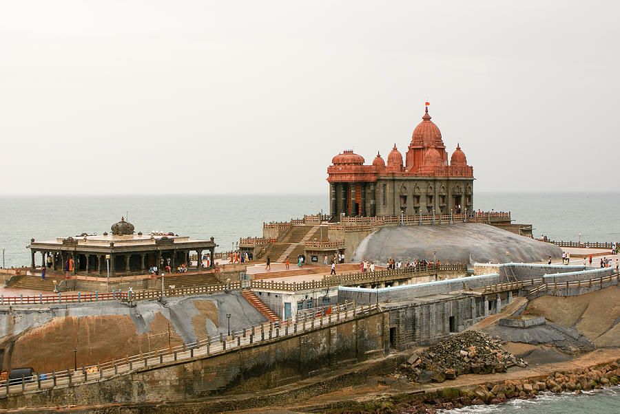 Building Photograph - Vivekananda Memorial by Helix Games Photography