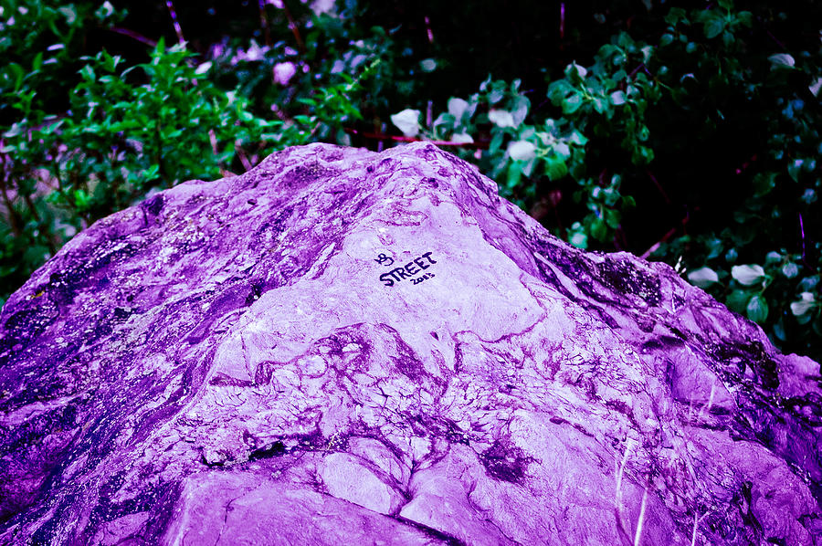 Vivid Rock Photograph by Rhonda Barrett