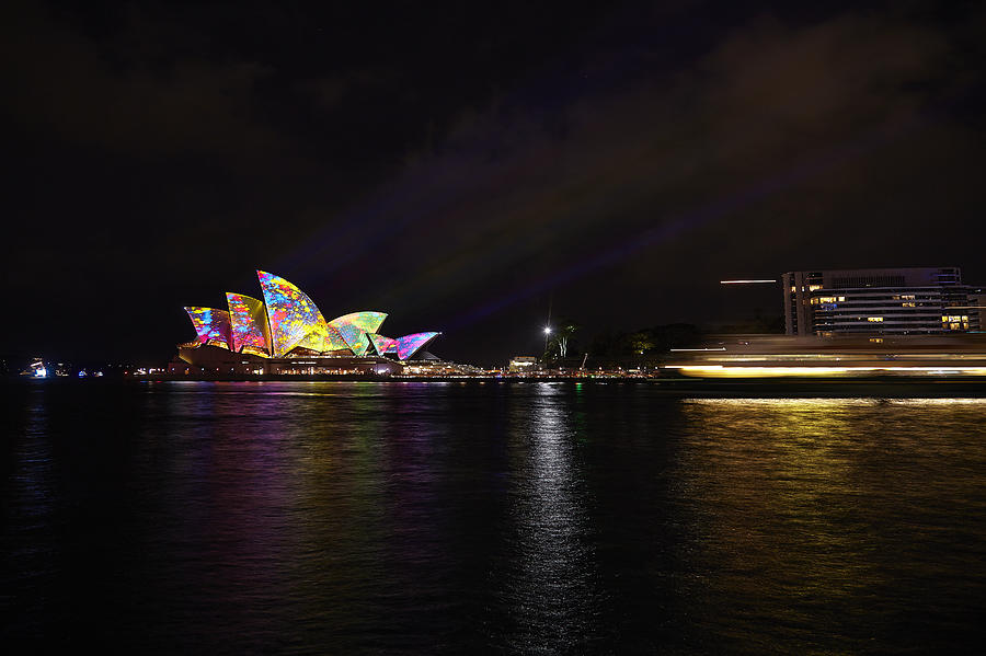 Sydney Photograph - #vividsydney by RSRLive Arts