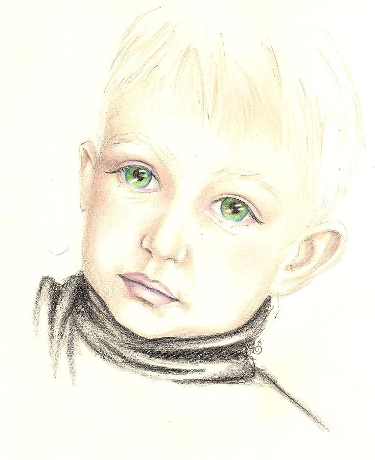 Vladamir Drawing by Scarlett Royale