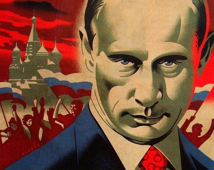 Moscow Painting - Vladimir Putin   by Krystal M