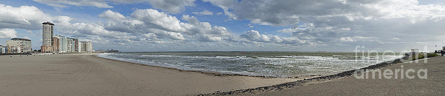 Vlissingen beach and sea Photograph by Casper Cammeraat