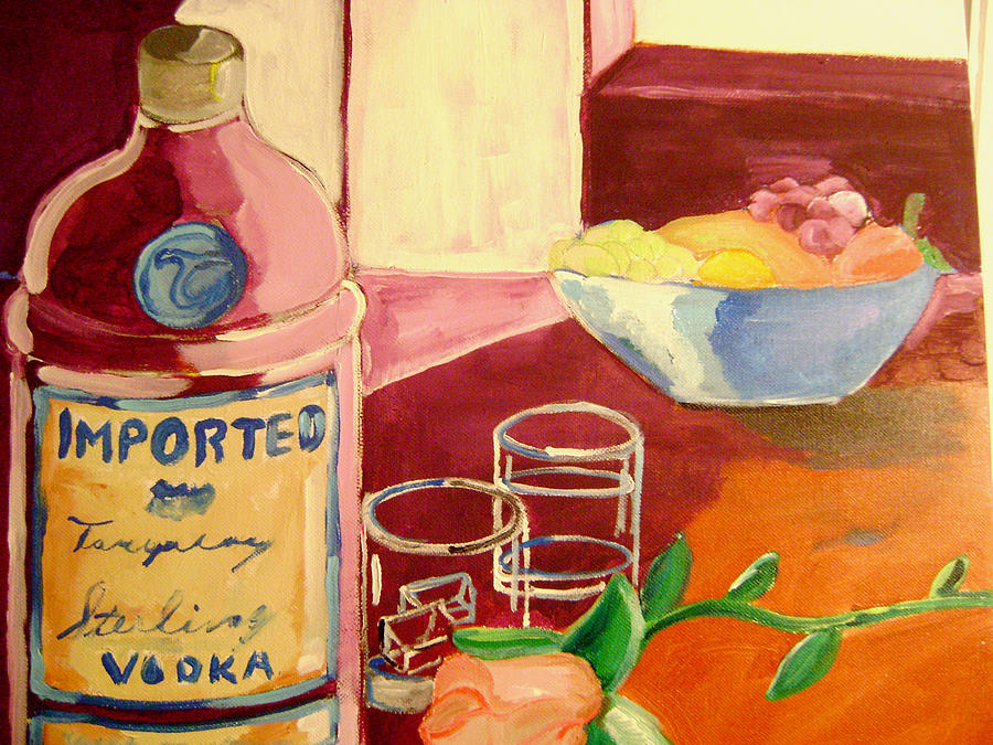 Vodka Painting by Sidney Holmes - Fine Art America