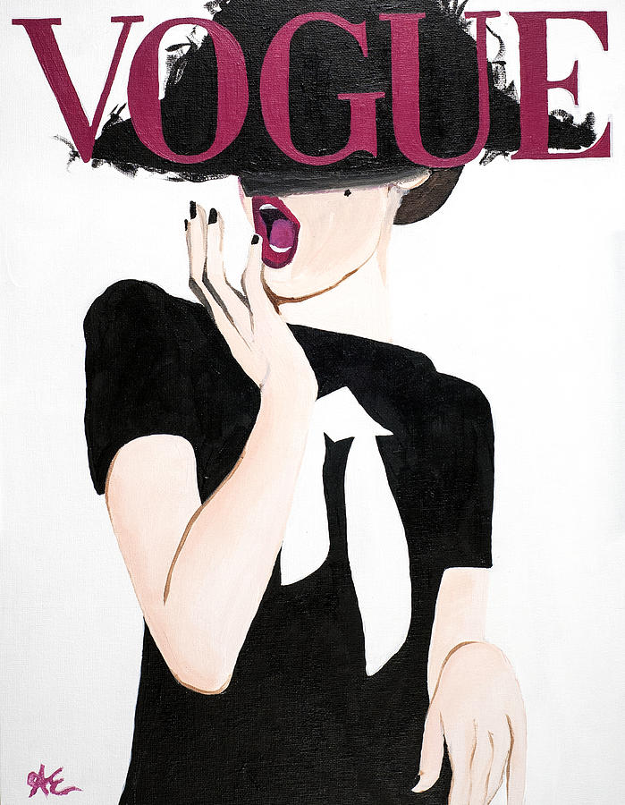 Hat Painting - Vogue by Alexa Epstein