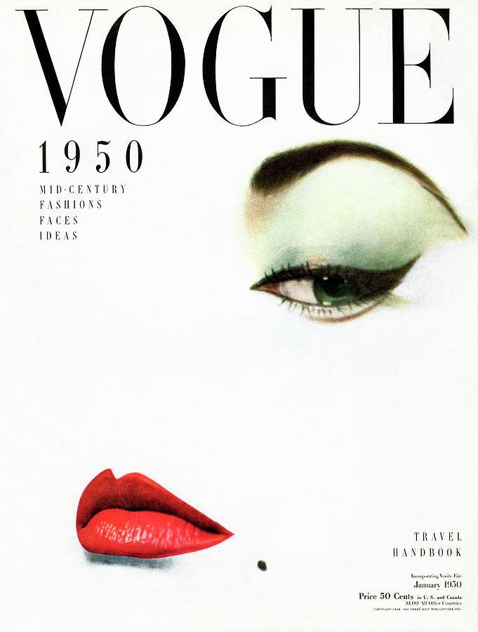 Vogue Cover Of Jean Patchett Photograph By Erwin Blumenfeld Fine Art America 9097