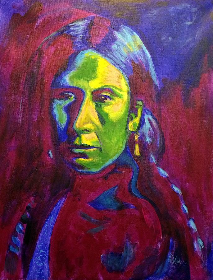 Portrait Painting - Voices From the Past by Arlene Holtz