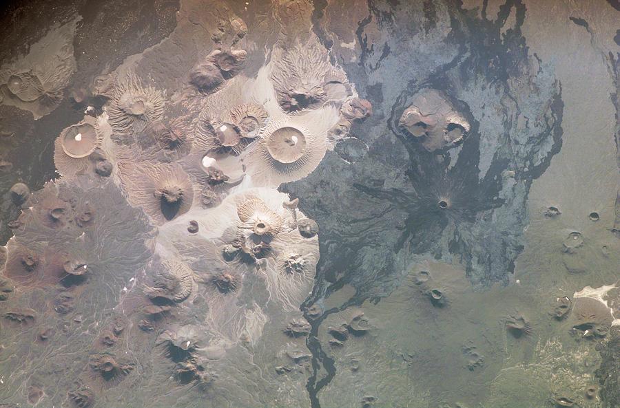 Volcanic Field Photograph by Nasa/science Photo Library