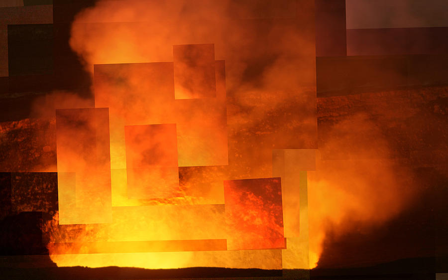 Hawaii Photograph - Volcanic Fire - Kilauea Caldera by Stephen Farley Hawaii Photograph - Volcanic Fire - Kilauea Caldera by Stephen Farley