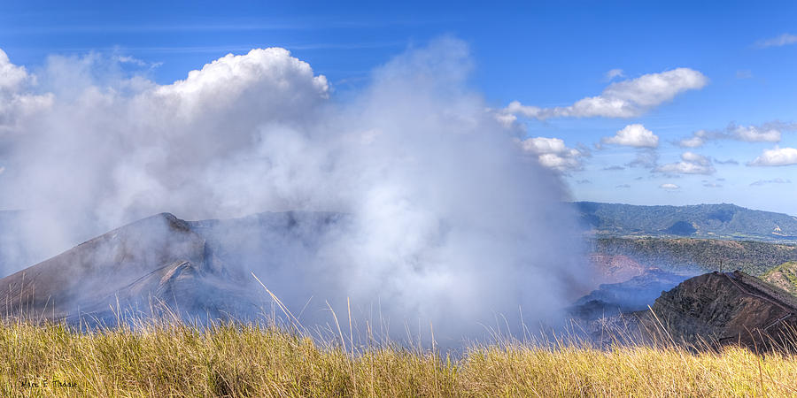 Volcano Masaya Panorama Photograph by Mark Tisdale