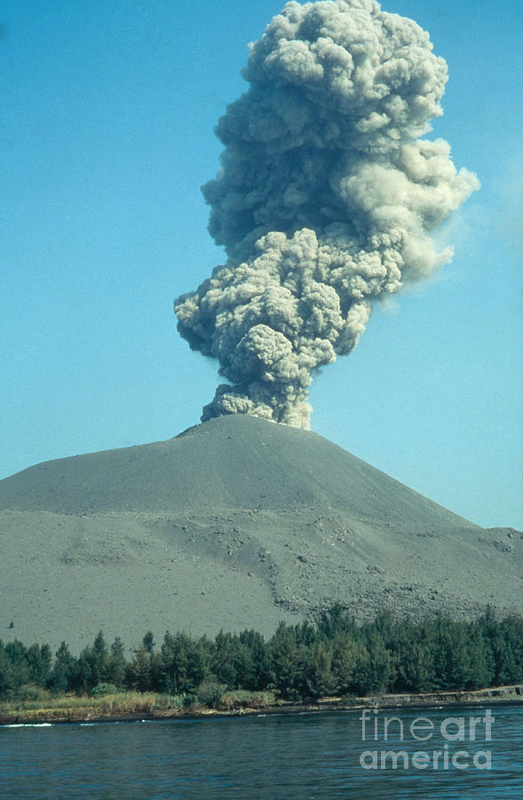 Volcanoes Of The Earth. Krakatoa Photograph by Explorer