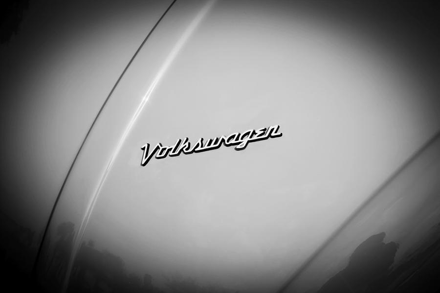 Volkswagen Beetle Emblem Photograph by Rich Franco