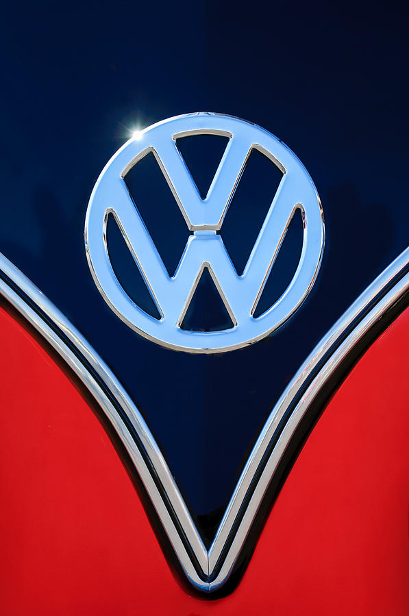 Volkswagen VW Emblem - 077c Photograph by Jill Reger