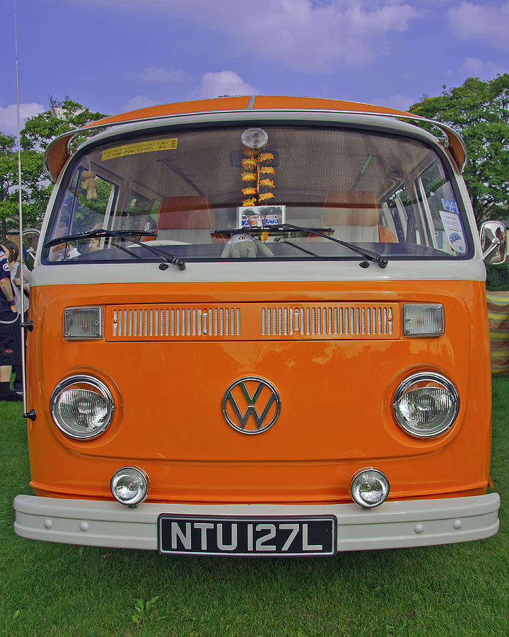 Volkswagon Happy Camper Photograph by Paul Scoullar