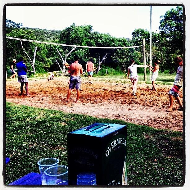 Volleyball With A Box Of Wine 🍷⚽️ Photograph by Becky Howlett
