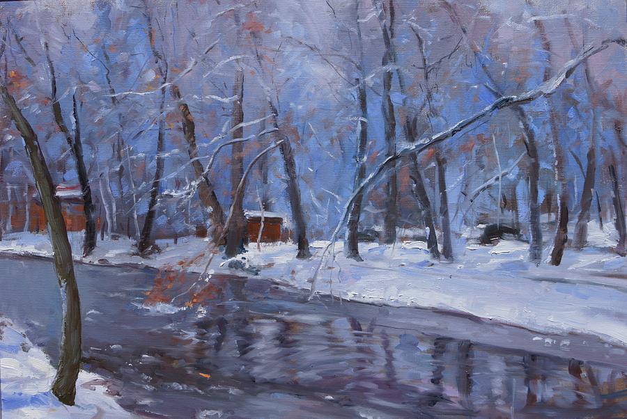 Paesaggio Painting - Volorek by Sefedin Stafa Paesaggio Painting - Volorek by Sefedin Stafa