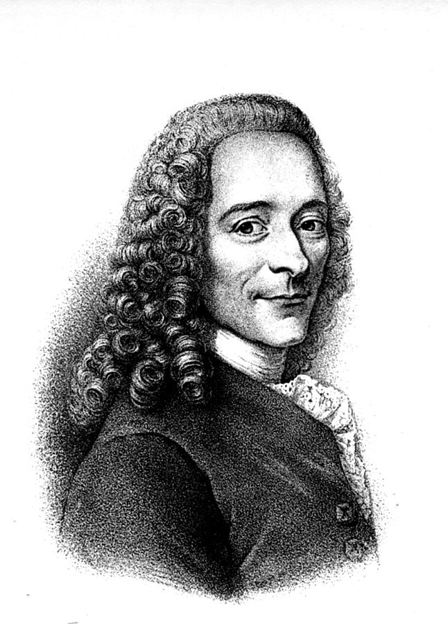 Voltaire Photograph by Collection Abecasis - Fine Art America