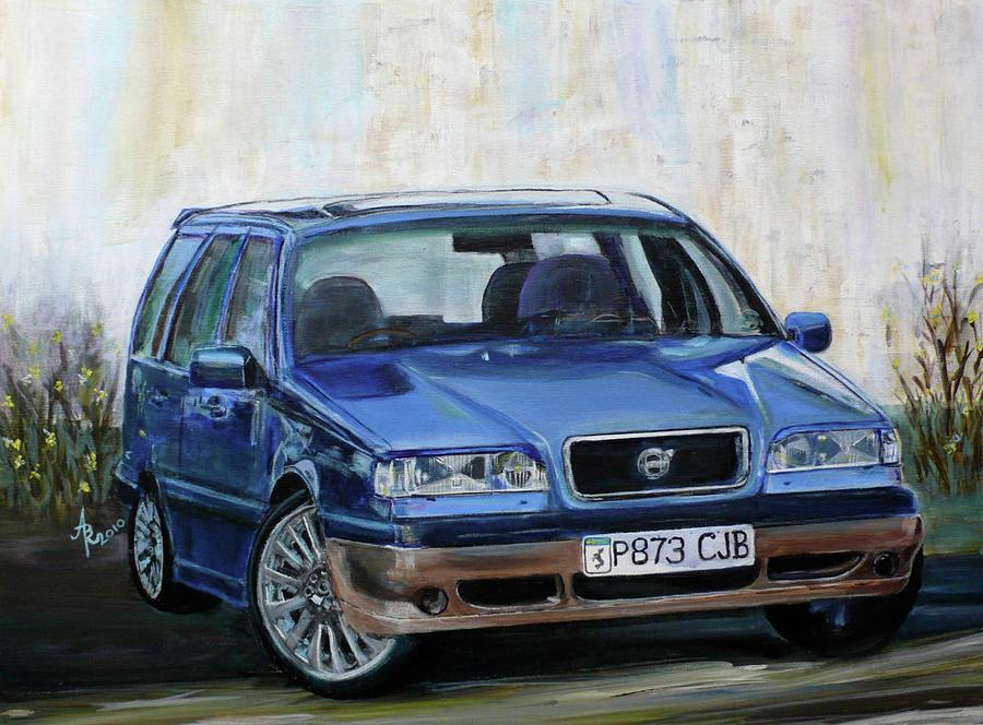 Volvo Painting by Anna Ruzsan