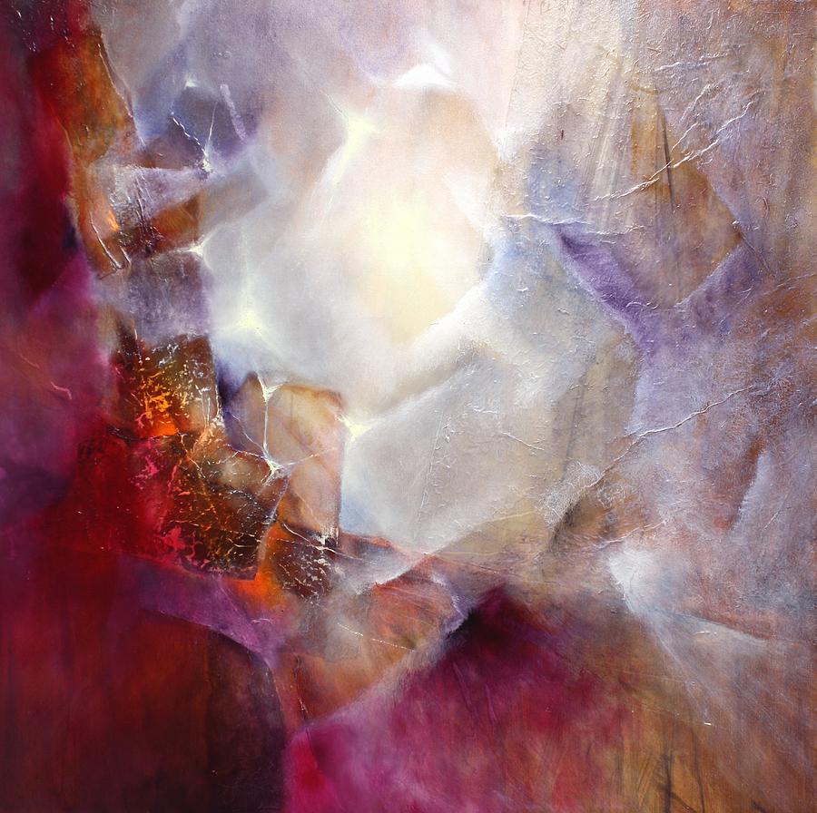 Abstract Painting - Vom inneren Leuchten by Annette Schmucker