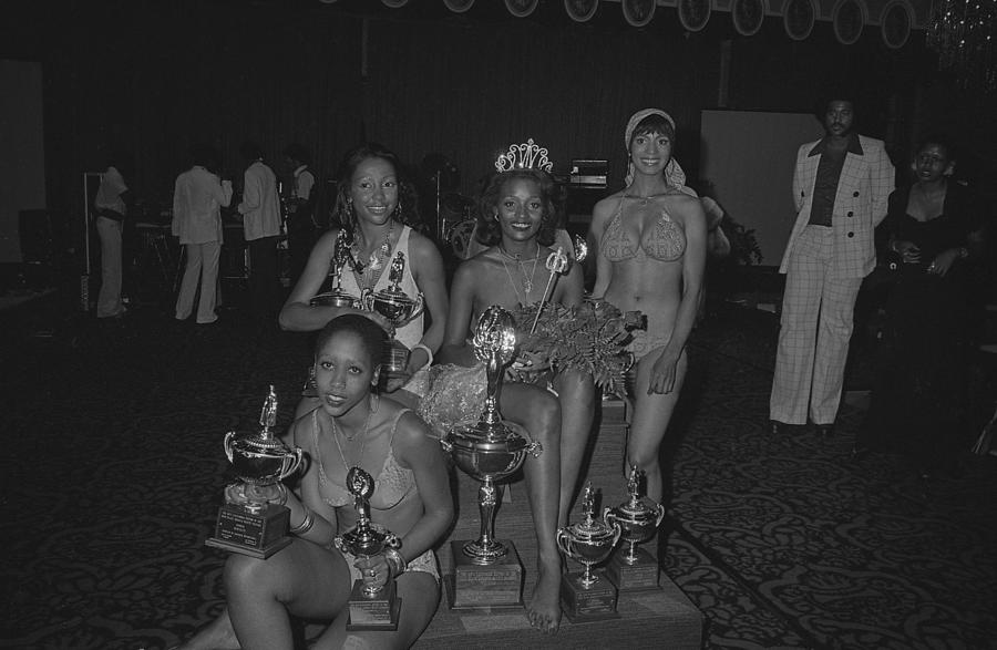 Los Angeles Photograph - Von Gretchen Shepard Miss Black California 1974 by Brian Douglas