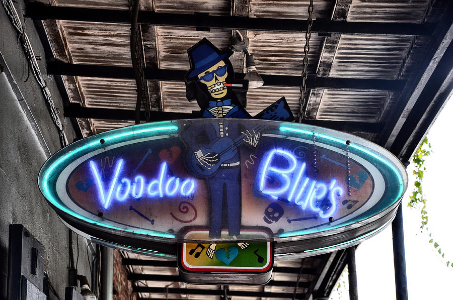 New Orleans Photograph - Voodoo Blues New Orleans by Bill Cannon