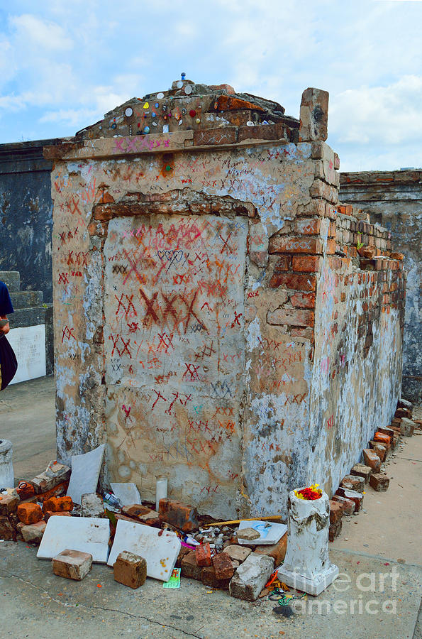 Voodoo Tomb Photograph by Alys Caviness-Gober