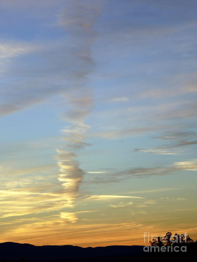 Vortex Cloud Photograph by Mars Besso
