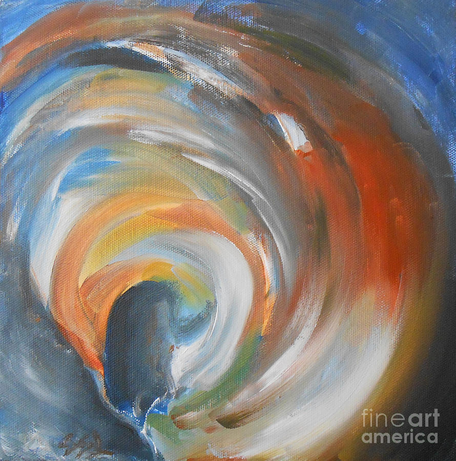 Abstract Painting - Vortex by Jane See
