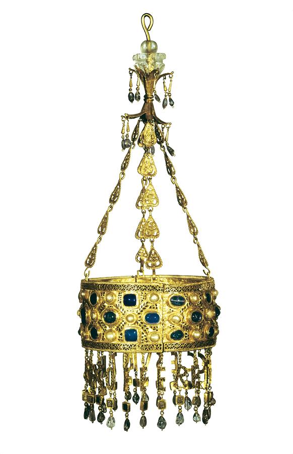 Votive Crown Of Recesvinto. 653672 Photograph by Everett Fine Art