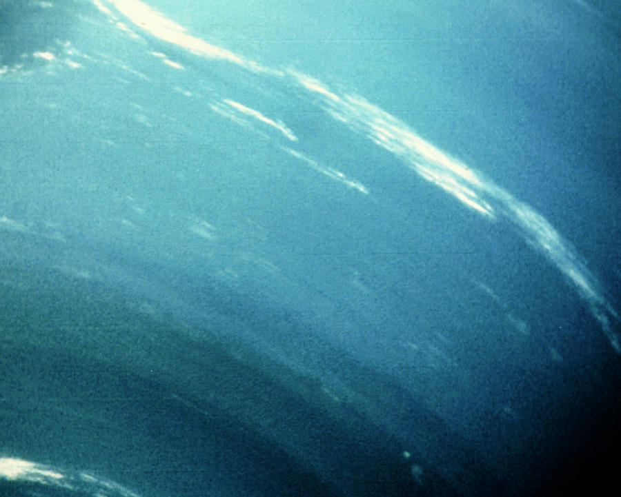 Voyager 2 Image Of Cirrus Clouds Photograph by Nasa/science Photo Library