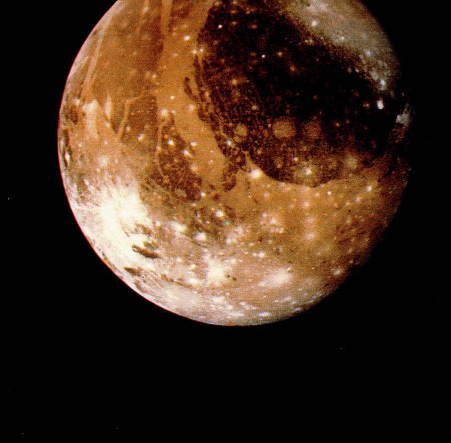 Voyager 2 Photo Of Ganymede. 