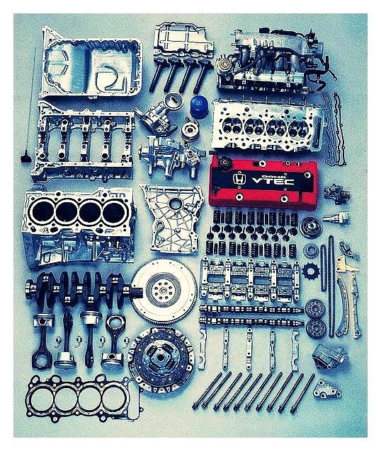 Car Photograph - VTEC disassembly by Dope and urban Lifestyle