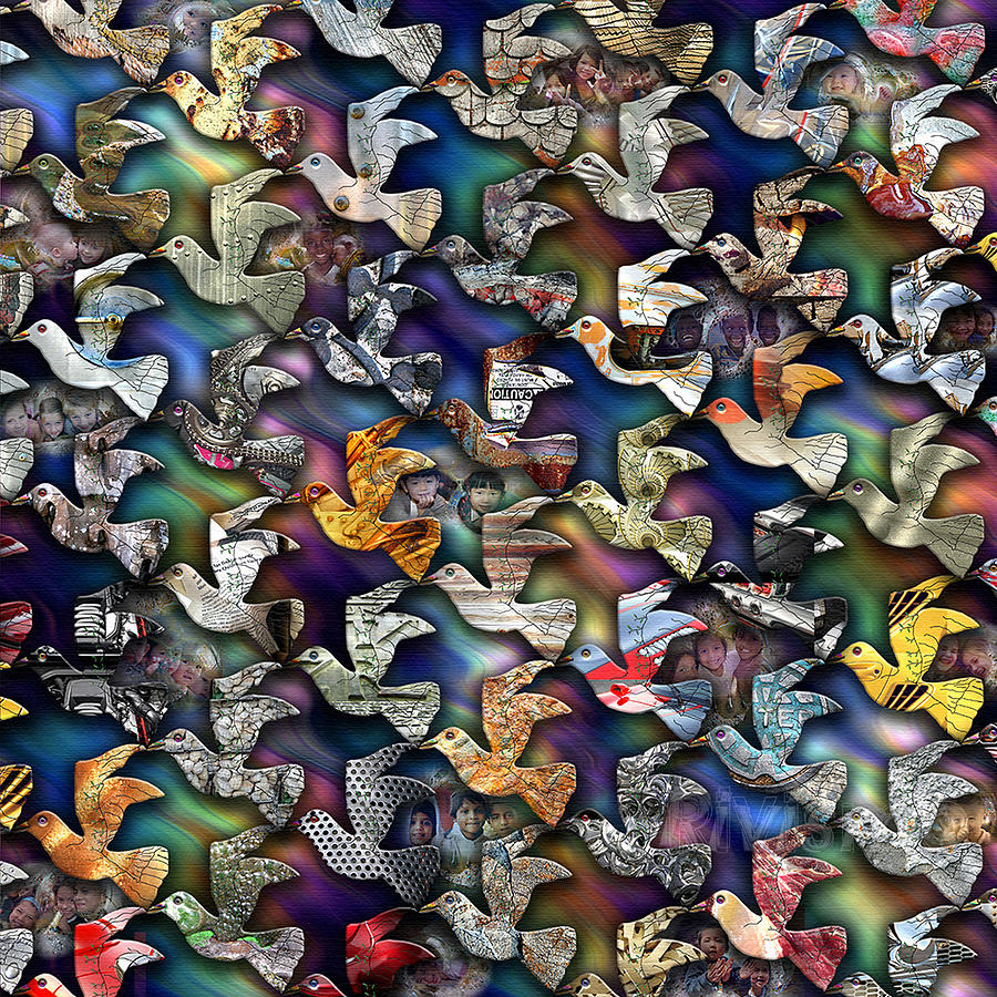 Viaje Painting - Vuelo de la Esperanza by Ramon Rivas - Rivismo Viaje Painting - Vuelo de la Esperanza by Ramon Rivas - Rivismo