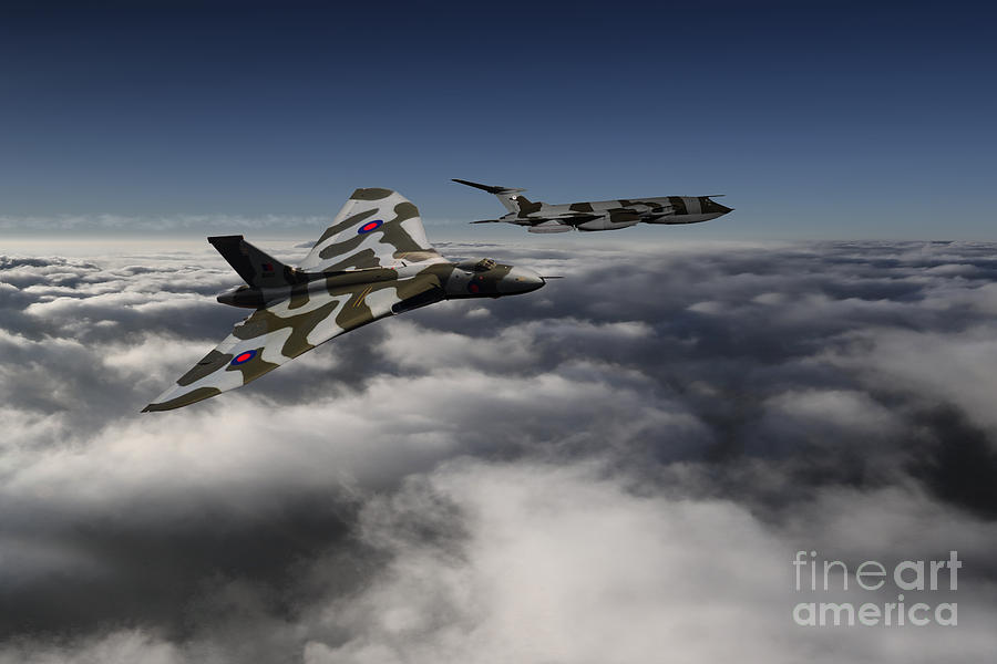 Vulcan and Victor  Digital Art by Airpower Art