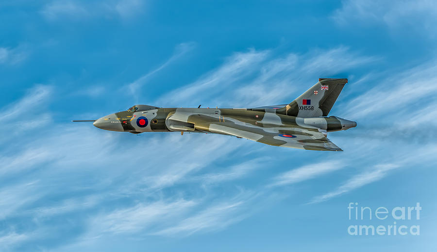Vulcan Bomber Photograph by Adrian Evans