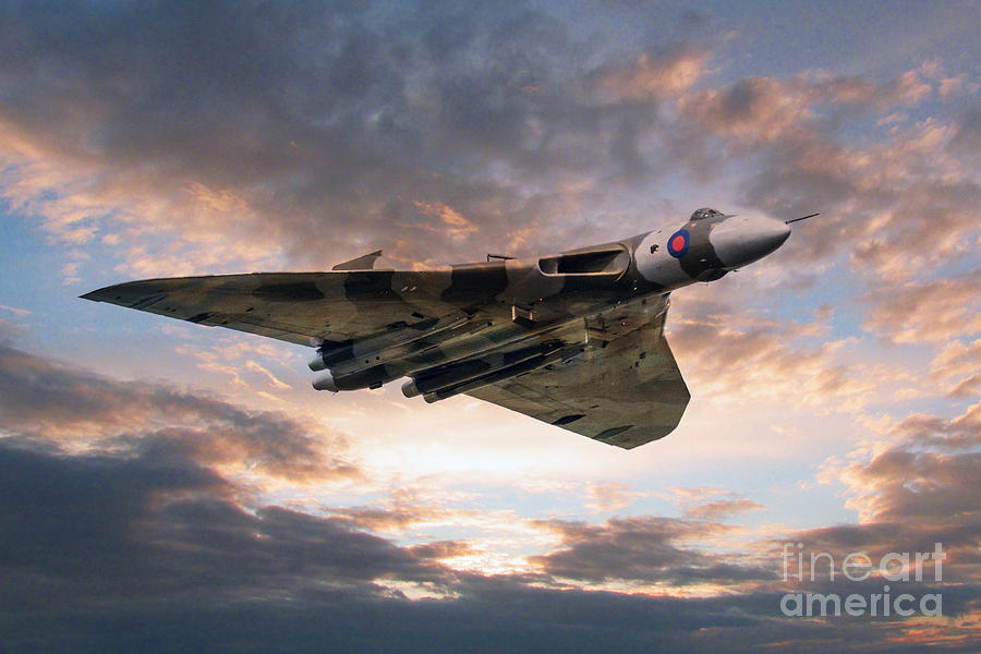 Vulcan Bomber Digital Art by Airpower Art