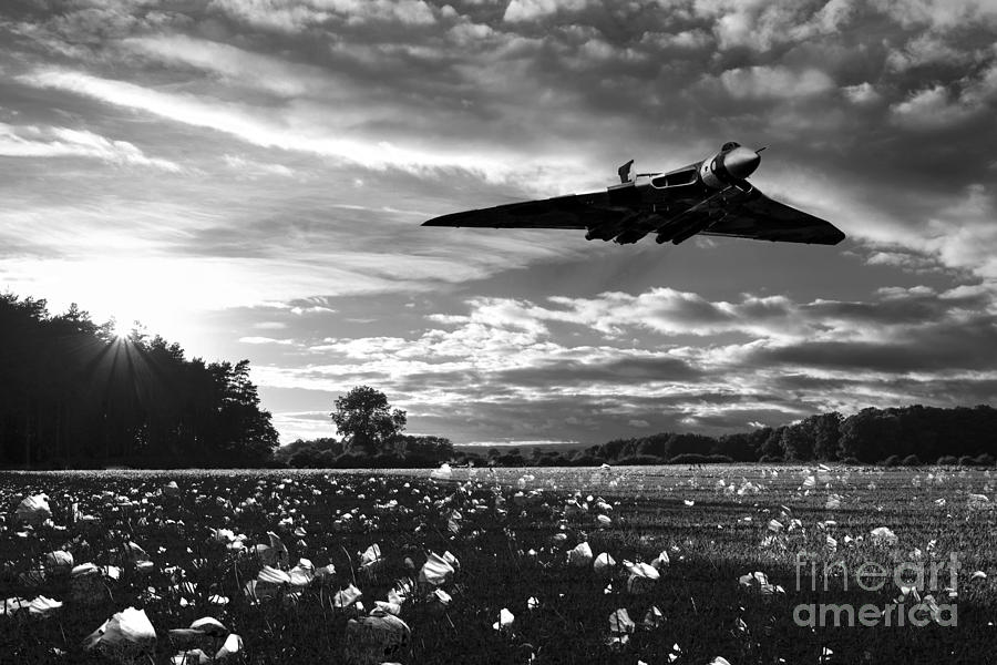Vulcan History Mono Digital Art by Airpower Art