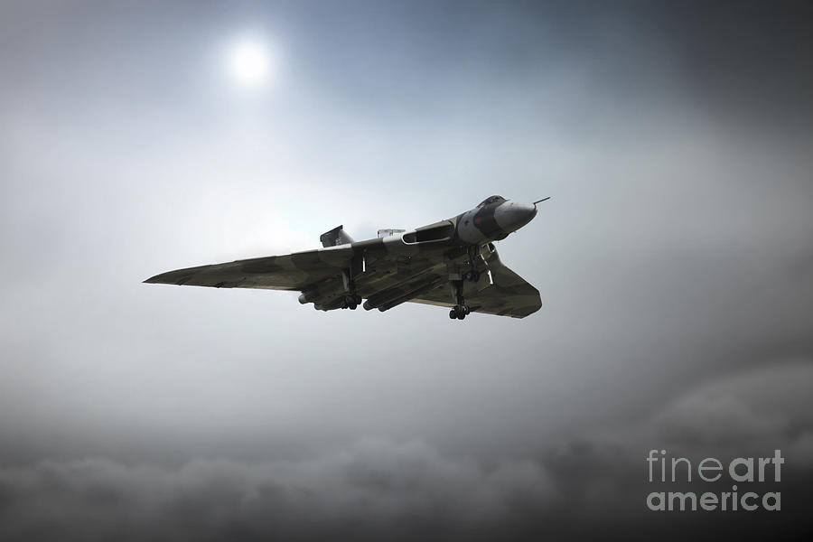 Vulcan Inbound Digital Art by Airpower Art